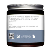 Sally B's Skin Yummies Organic Herbal Deodorant Pads for Odor Control Body