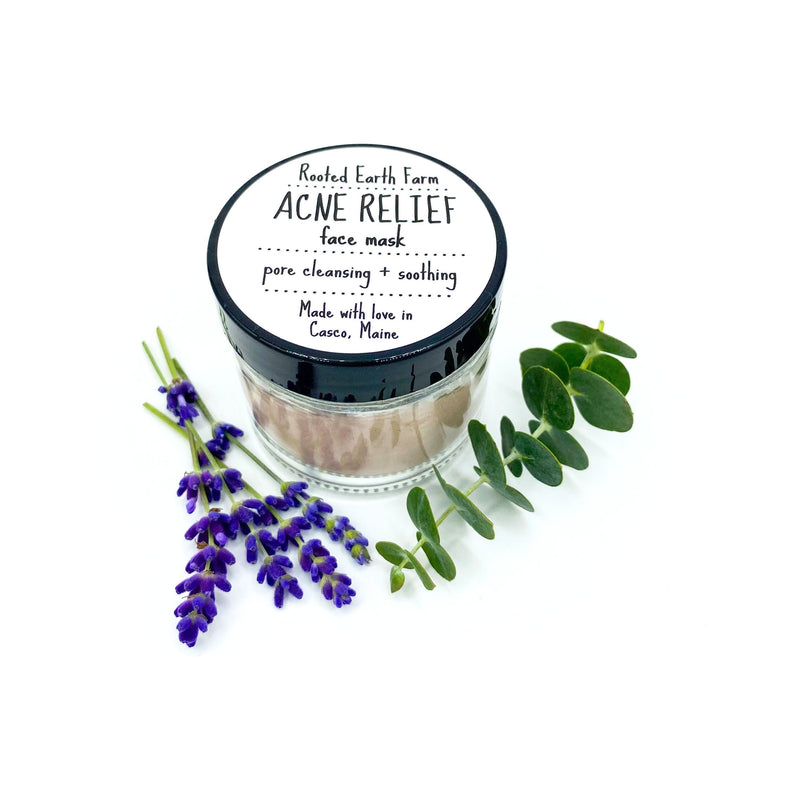 Rooted Earth Farm + Apothecary Acne Relief Clay Mask Acne Relief