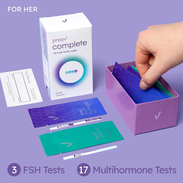 Proov - Hers And His Advanced Fertility Kit