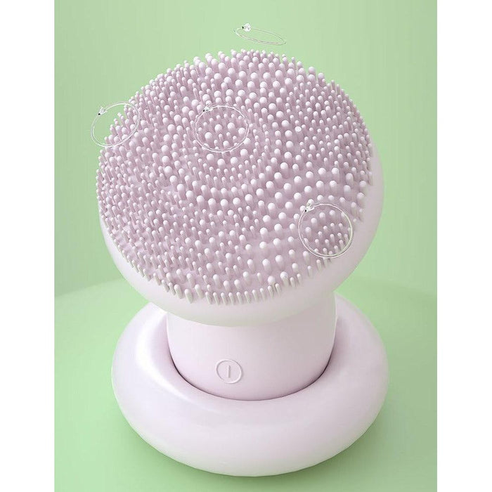 ZAQ Skin & Body - Vera Waterproof Facial Cleansing Brush With Pulse Acoustic Wave Vibration, And Magnetic Beads