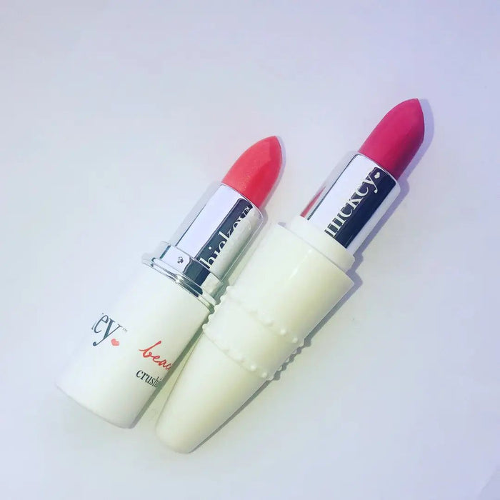 Hickey Lipstick White Limited Edition Perfectly Light Pink and Crushing on Coral