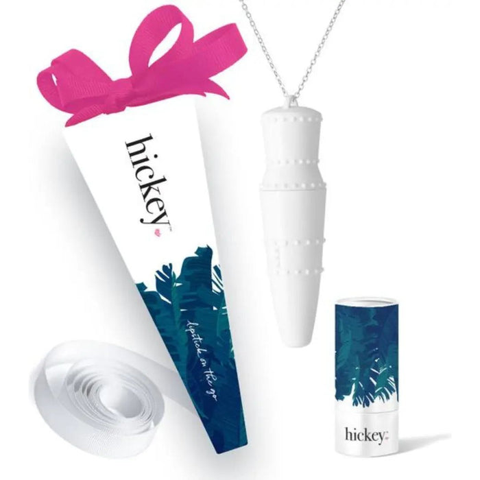 Hickey Lipstick White Limited Edition Perfectly Light Pink and Crushing on Coral