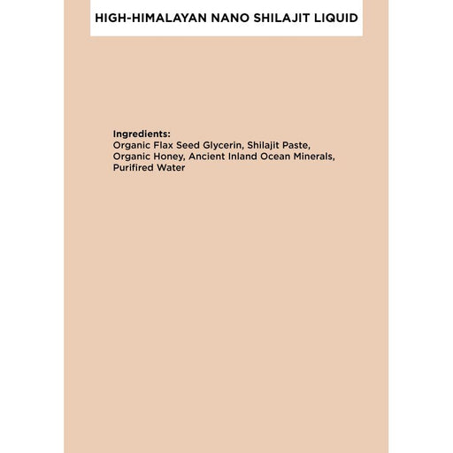 Zuma Nutrition - Himalayan Shilajit Liquid Tonic - 3 Pack