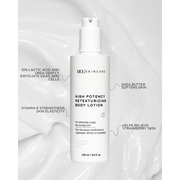 DCL Skincare High Potency Retexturizing Body Lotion Bottle