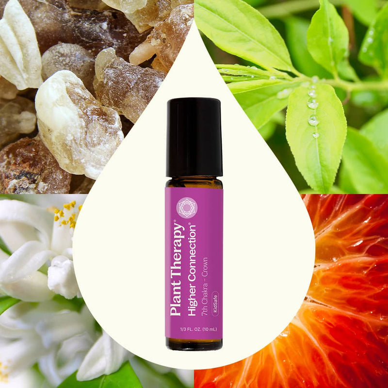 Plant Therapy Higher Connection (Crown Chakra) Essential Oil Pre-Diluted Roll-On Essential Oil