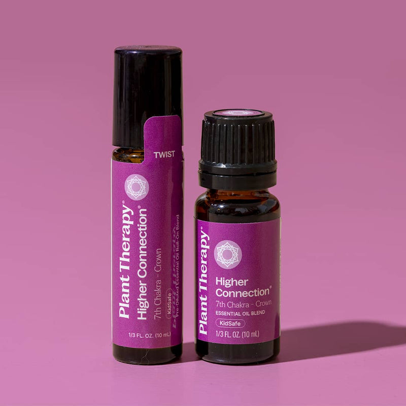 Plant Therapy Higher Connection (Crown Chakra) Essential Oil Pre-Diluted Roll-On Essential Oil