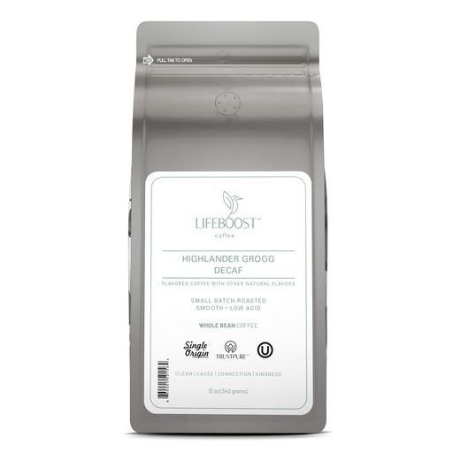 Lifeboost Coffee Highlander Grogg Decaf Decaf Roast