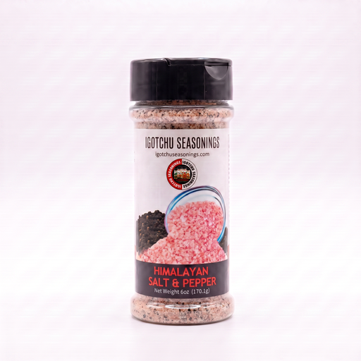 Igotchu Seasonings Igotchu Himalayan Salt & Pepper seasoning Seasonings & Spices White Smoke 5.5 oz,8 oz