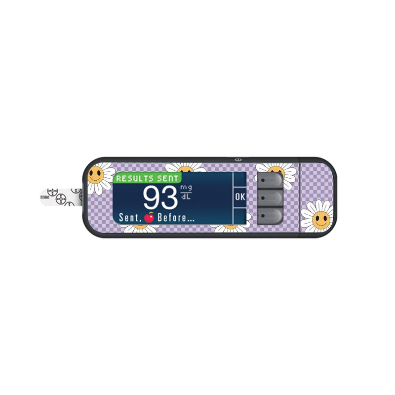 Peelz Hippie Halloween Sticker for Bayer Contour Next Glucometer Peelz/Stickers