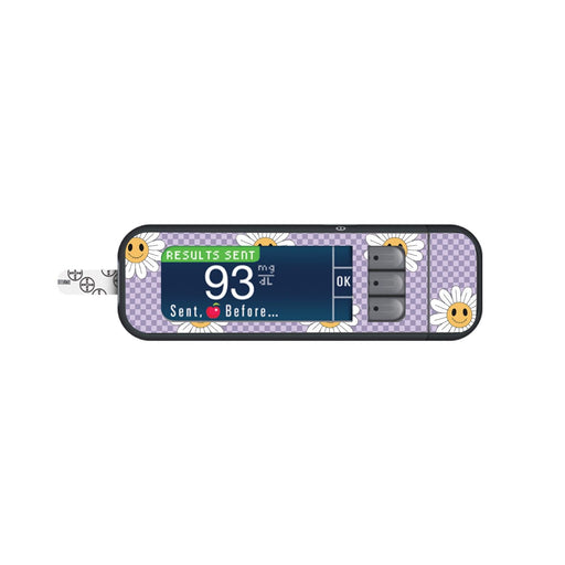 Peelz Hippie Halloween Sticker for Bayer Contour Next Glucometer Peelz/Stickers