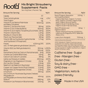 Root'd Advanced Daily Nutrition - Formulated for Men Electrolytes