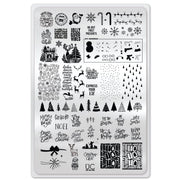 UberChic Beauty Ho Ho Ho Stamping Plate
