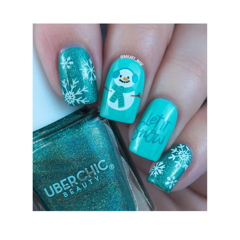 UberChic Beauty Ho Ho Ho Stamping Plate