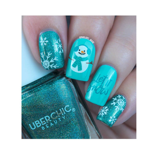 UberChic Beauty Ho Ho Ho Stamping Plate