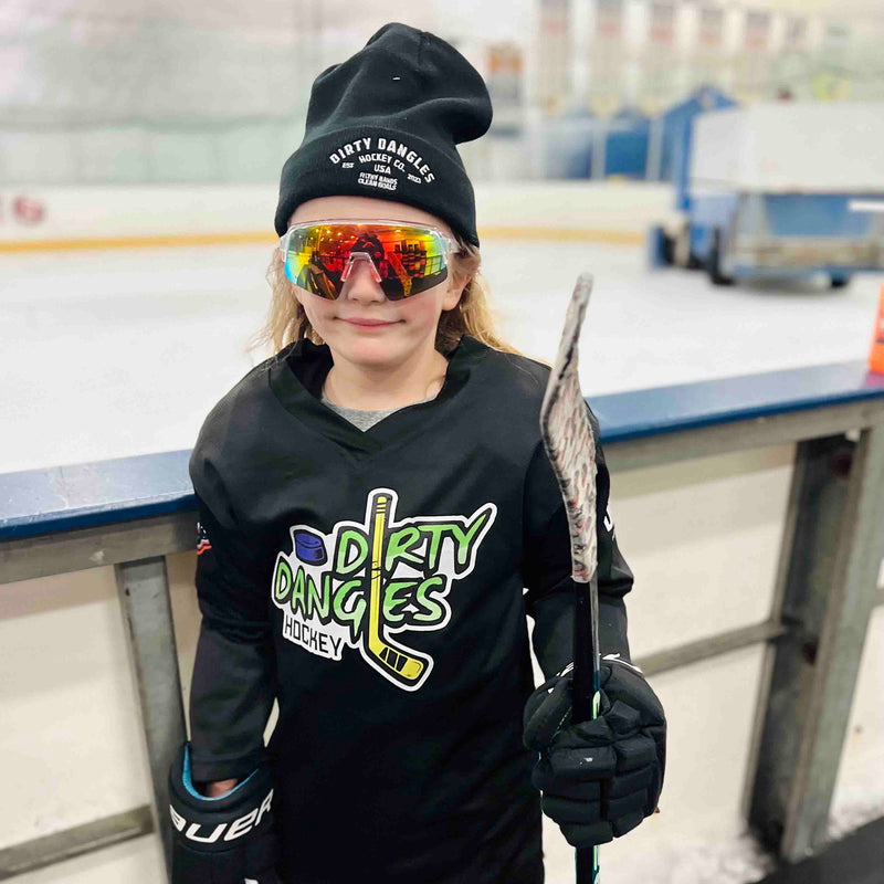 Dirty Dangles Hockey Dirty Dangles Logo Practice Jersey Hockey Jersey