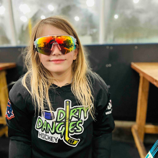 Dirty Dangles Hockey Dirty Dangles Logo Practice Jersey Hockey Jersey