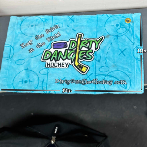 Dirty Dangles Hockey Bench and Skate Towels Hockey Bench and Skate Towels