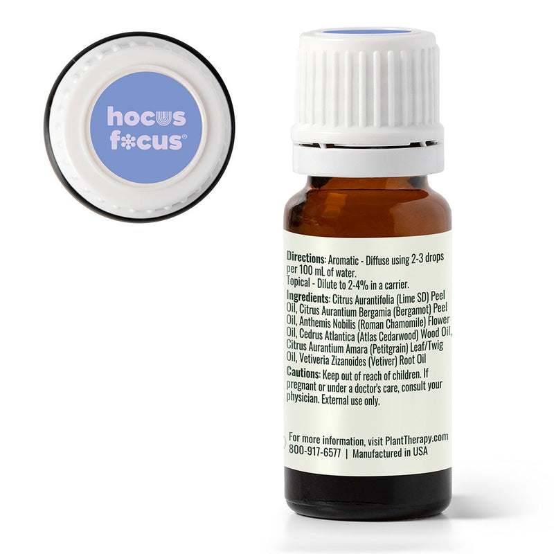 Plant Therapy Hocus Focus Essential Oil Blend Essential Oil