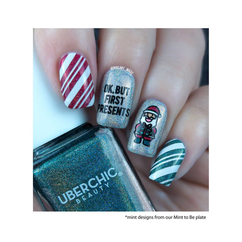 UberChic Beauty Ho Ho Ho Stamping Plate