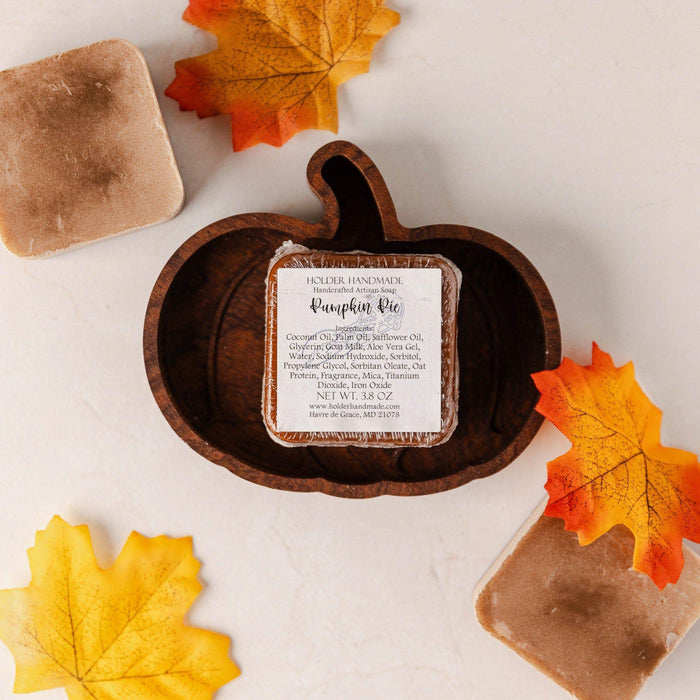 Holder Handmade - Pumpkin Pie Goat Milk Soap 3.8oz