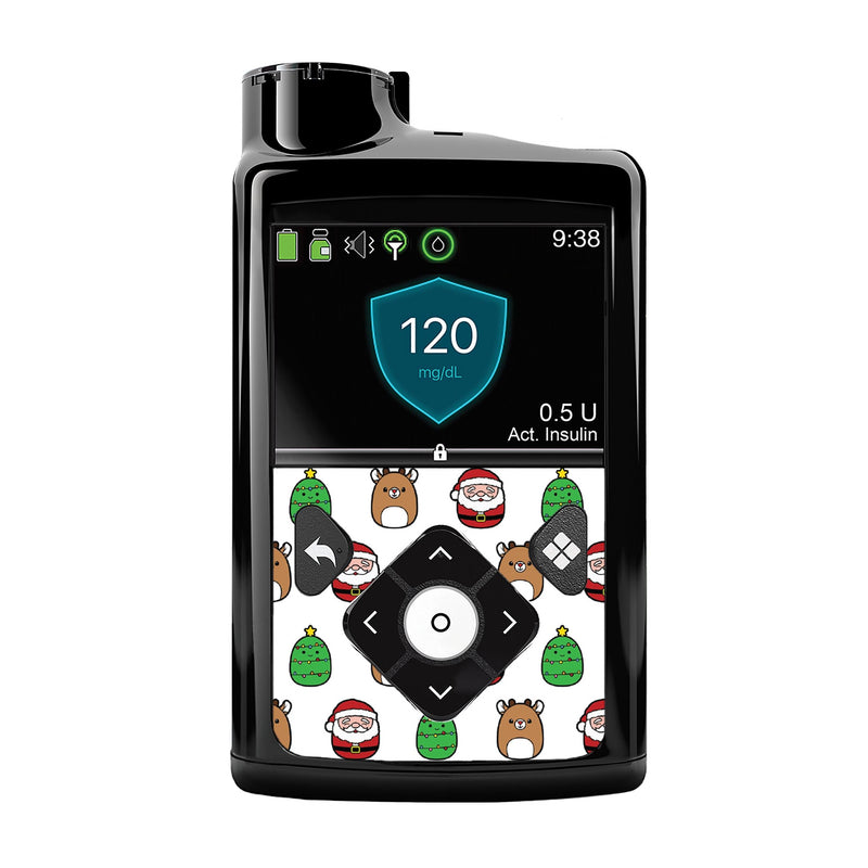 Peelz Holiday Squishies Sticker for Medtronic MiniMed 770G & 780G Peelz/Stickers
