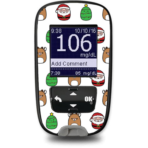 Peelz Holiday Squishies Sticker for the Accu-Chek Guide Glucometer Peelz/Stickers