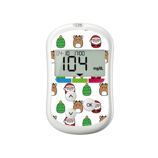 Peelz Holiday Squishies for OneTouch Verio Flex Glucometer Peelz/Stickers