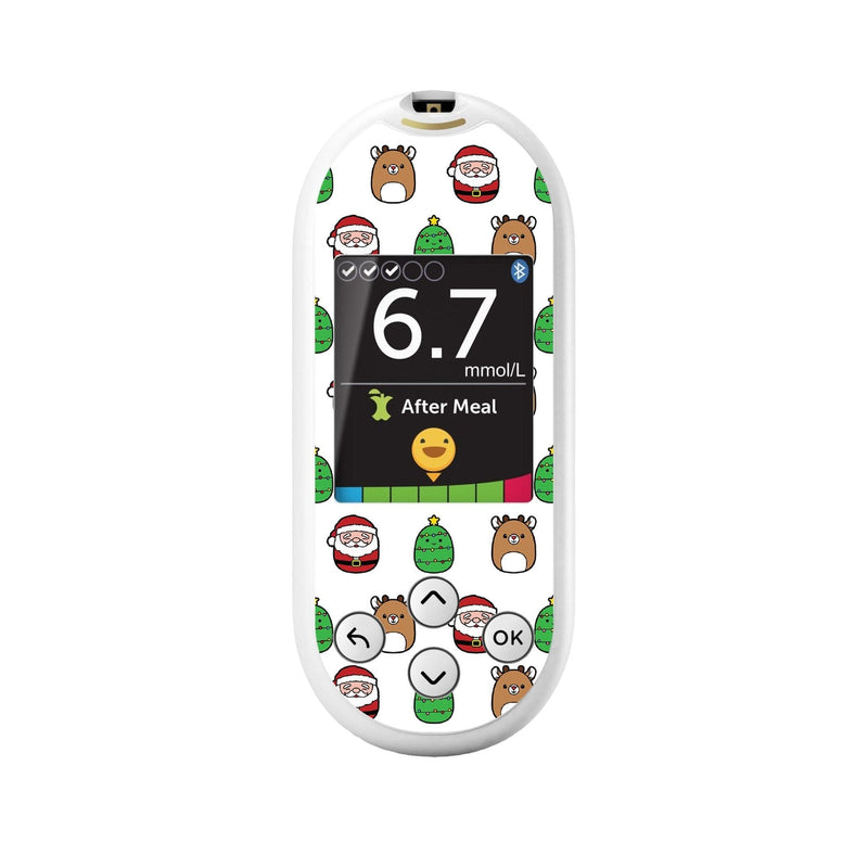 Peelz Holiday Squishies for OneTouch Verio Reflect Glucometer Peelz/Stickers