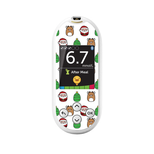 Peelz Holiday Squishies for OneTouch Verio Reflect Glucometer Peelz/Stickers