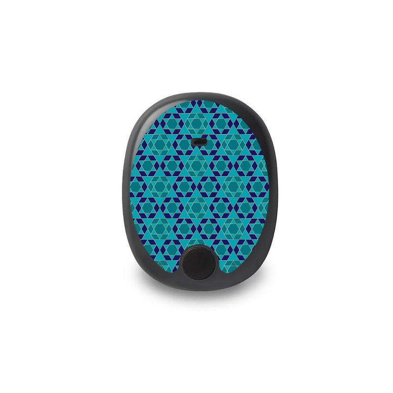 Peelz Holiday Stars Eversense Smart Transmitter Peelz/Stickers