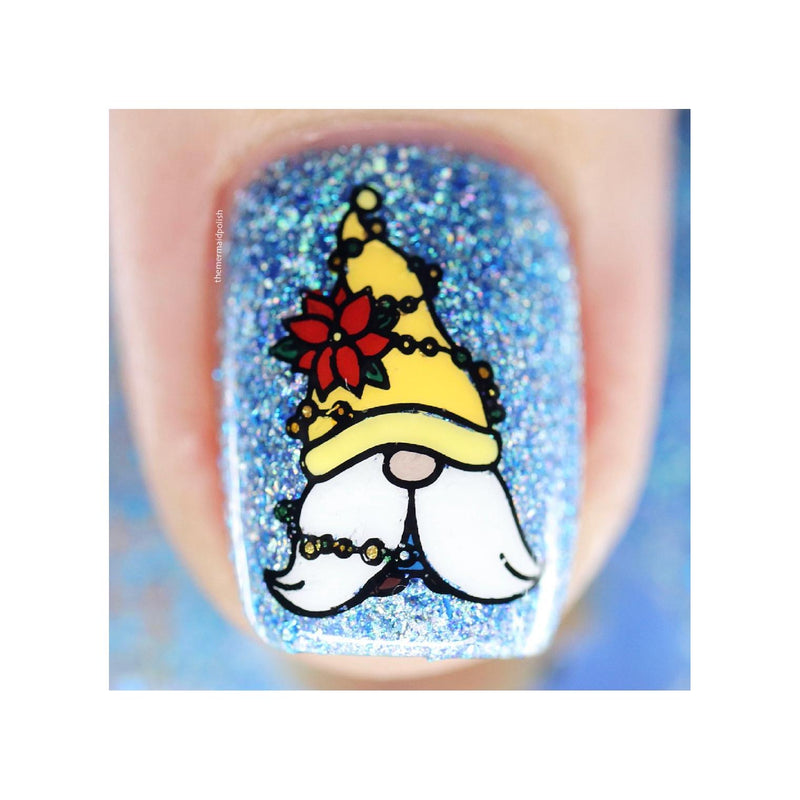 UberChic Beauty Gnome For The Holidays Stamping Plate
