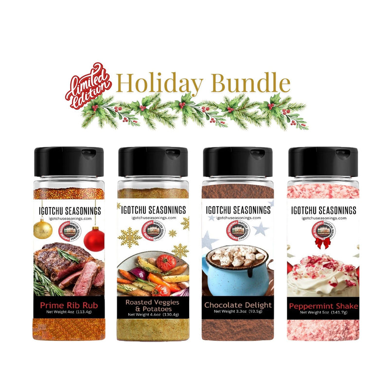 Igotchu Seasonings Holiday 5.5 oz Bundle Limited Edition