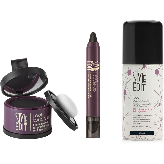 Style Edit - Brunette Travel Size, Cover Up Stick And Touch Up Trio