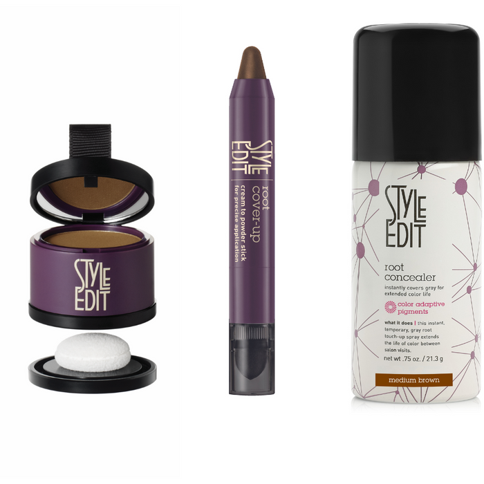 Style Edit - Brunette Travel Size, Cover Up Stick And Touch Up Trio