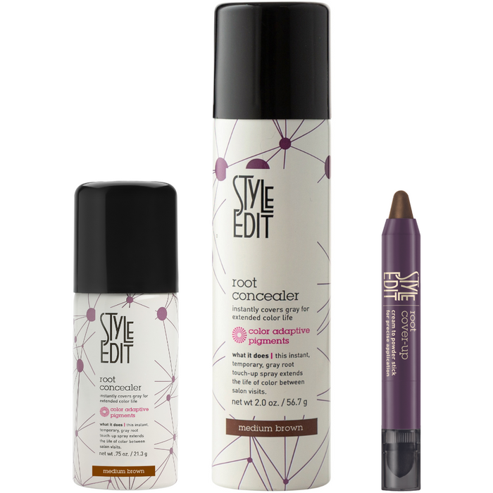 Style Edit - Brunette Cover Up Stick And Concealer Trio