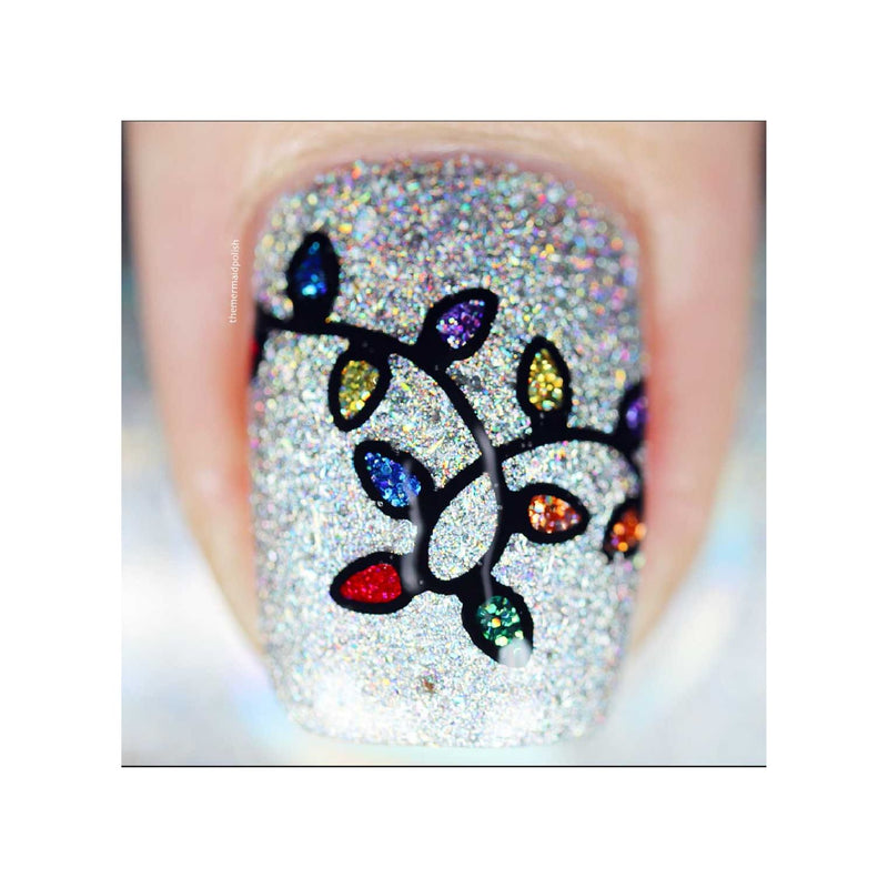 UberChic Beauty Holiday Spirit, (Christmas-01) Stamping Plate