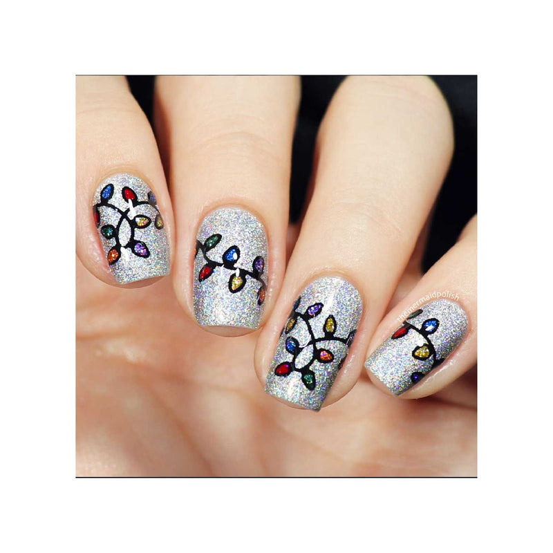 UberChic Beauty Holiday Spirit, (Christmas-01) Stamping Plate