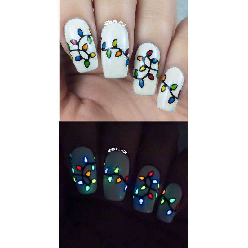 UberChic Beauty Holiday Spirit, (Christmas-01) Stamping Plate