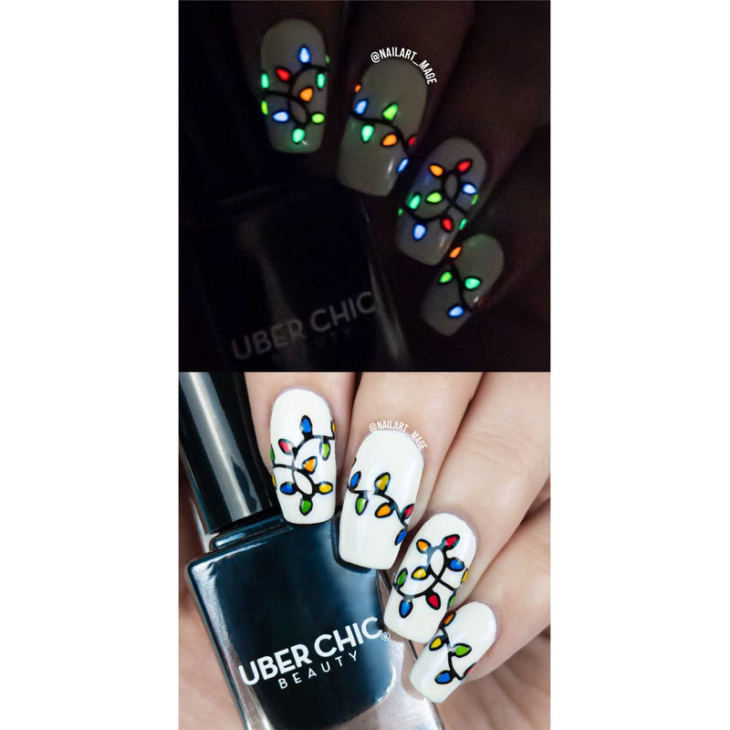 UberChic Beauty Holiday Spirit, (Christmas-01) Stamping Plate