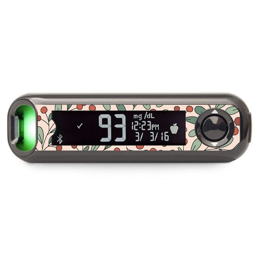 Peelz Holly Berries Bayer Contour© Next One Glucometer Peelz/Stickers