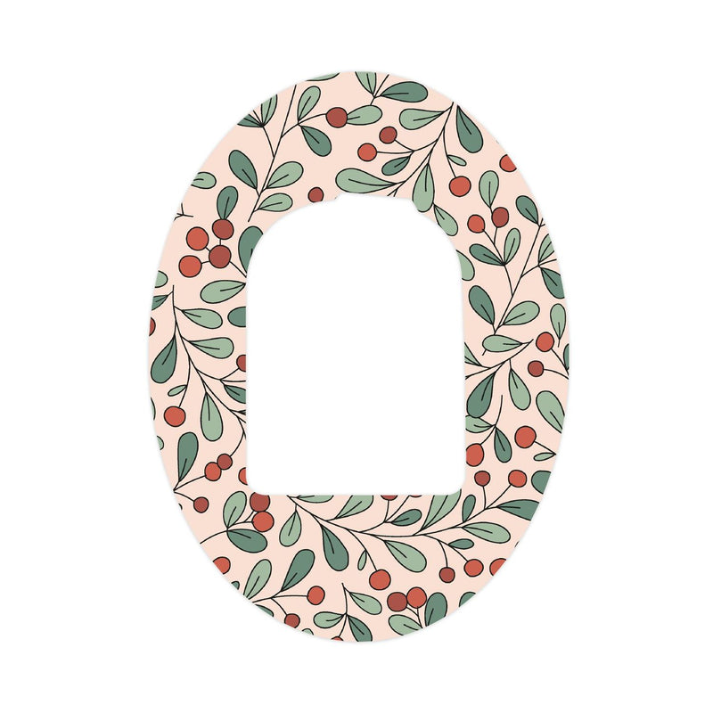 Peelz Holly Berries Pod Patch Tape - Pump Peelz Patch Medical Tape