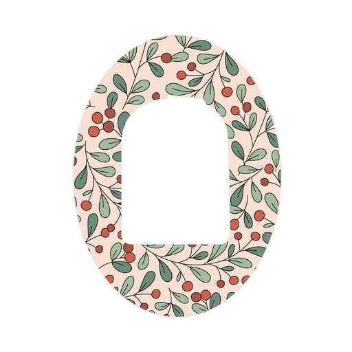 Peelz Holly Berries Pod Patch Tape - Pump Peelz Patch Medical Tape