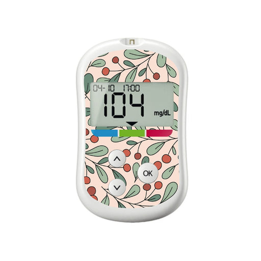 Peelz Holly Berries for OneTouch Verio Flex Glucometer Peelz/Stickers