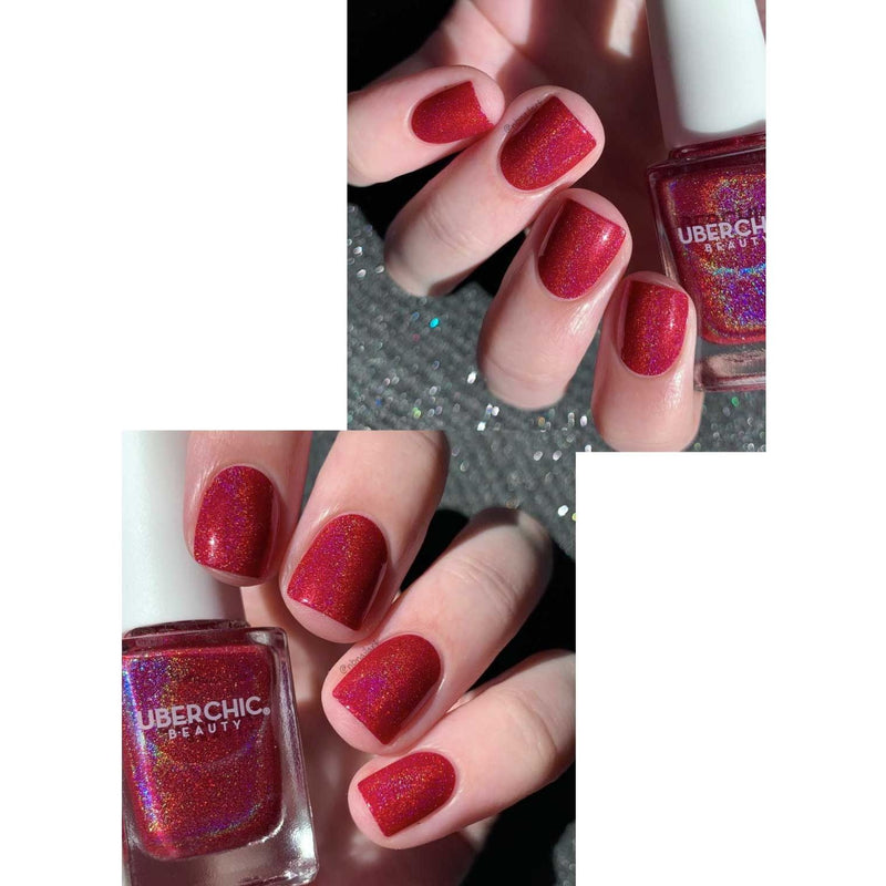 UberChic Beauty Holo Berry - Holographic Polish Regular Polish