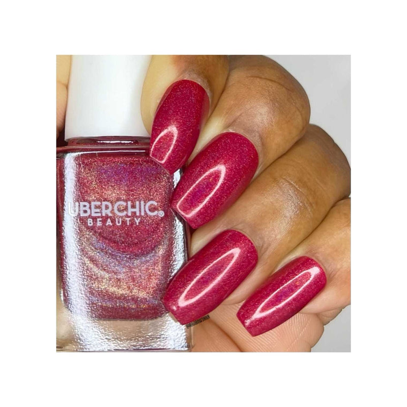 UberChic Beauty Holo Berry - Holographic Polish Regular Polish