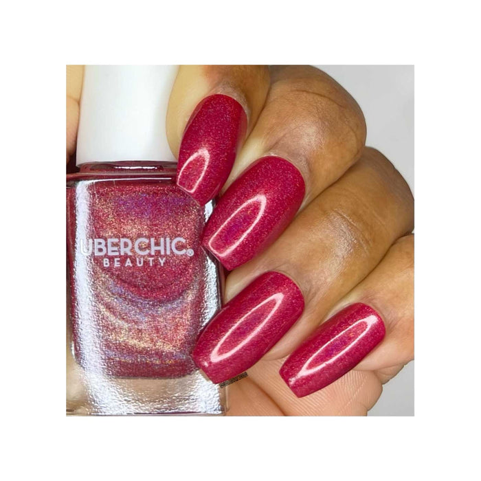 Uberchic Beauty Holo Berry   Holographic Polish