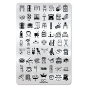 UberChic Beauty Home Sweet Home Stamping Plate