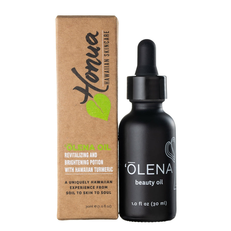Honua Hawaiian Skincare ʻŌlena Beauty Oil Facial Serum