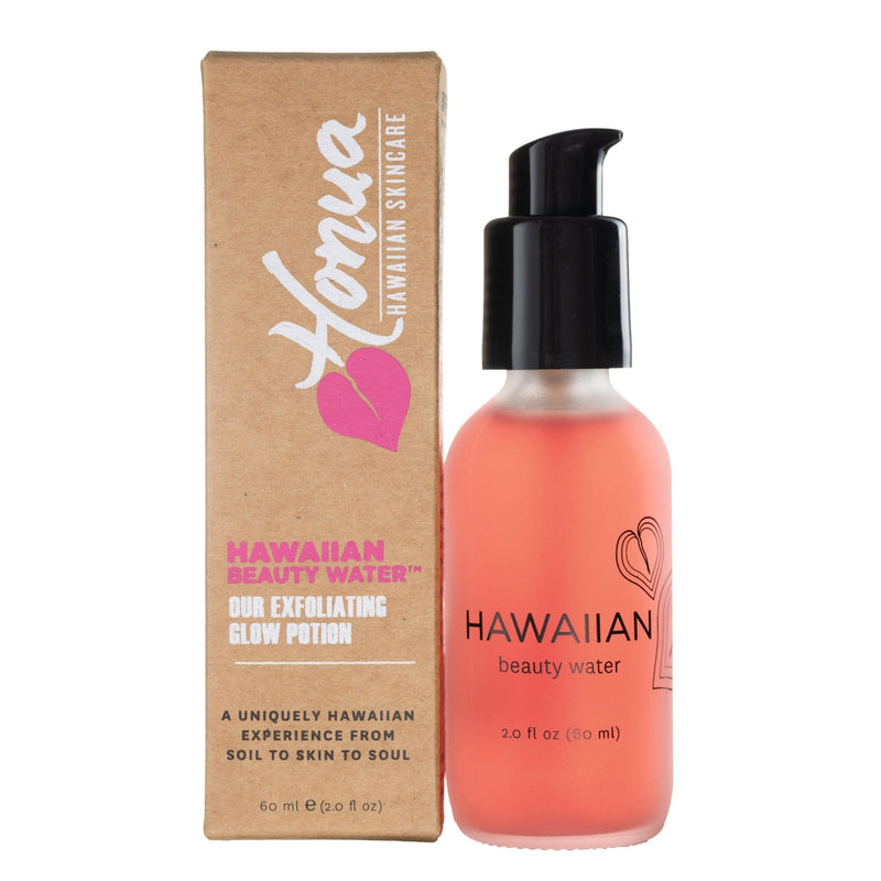 Honua Hawaiian Skincare Hawaiian Beauty Water Resurfacing Toner Exfoliant
