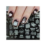 UberChic Beauty Cozy At Home Stamping Plate